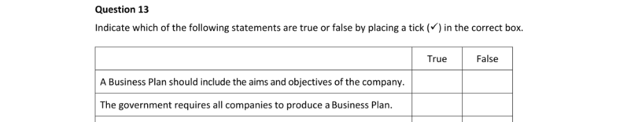 Question 2023 - 13 Part 1