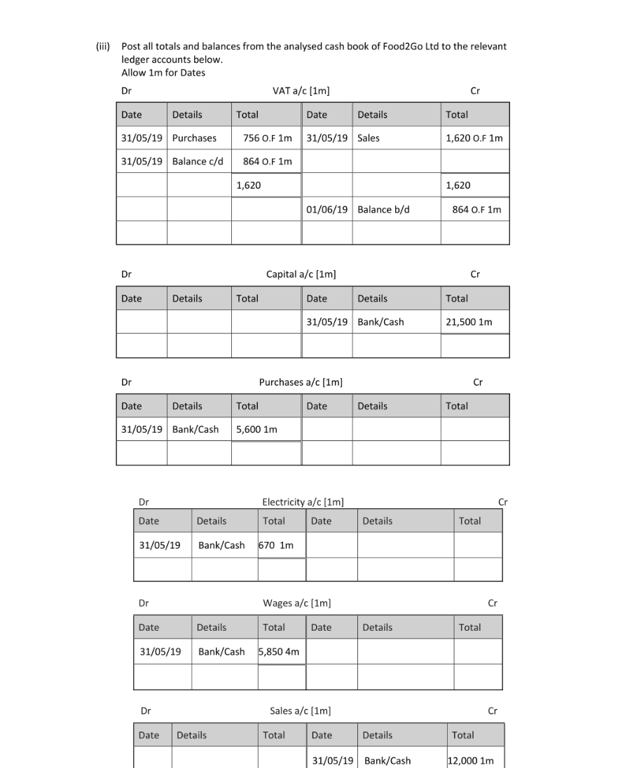 Marking Scheme Part 2
