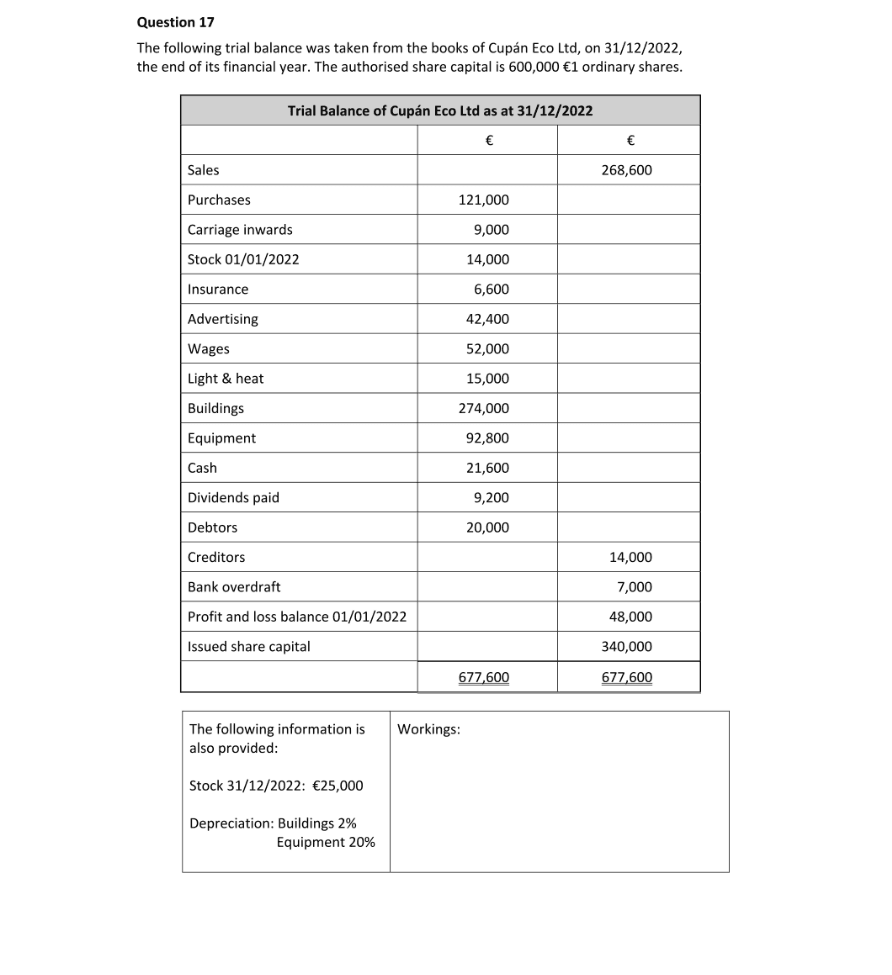 Question 2023 - 17 Part 1