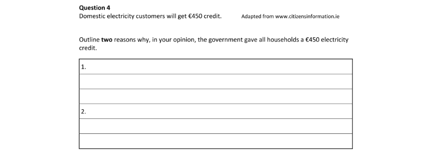 Question 2024 - 4 Part 1