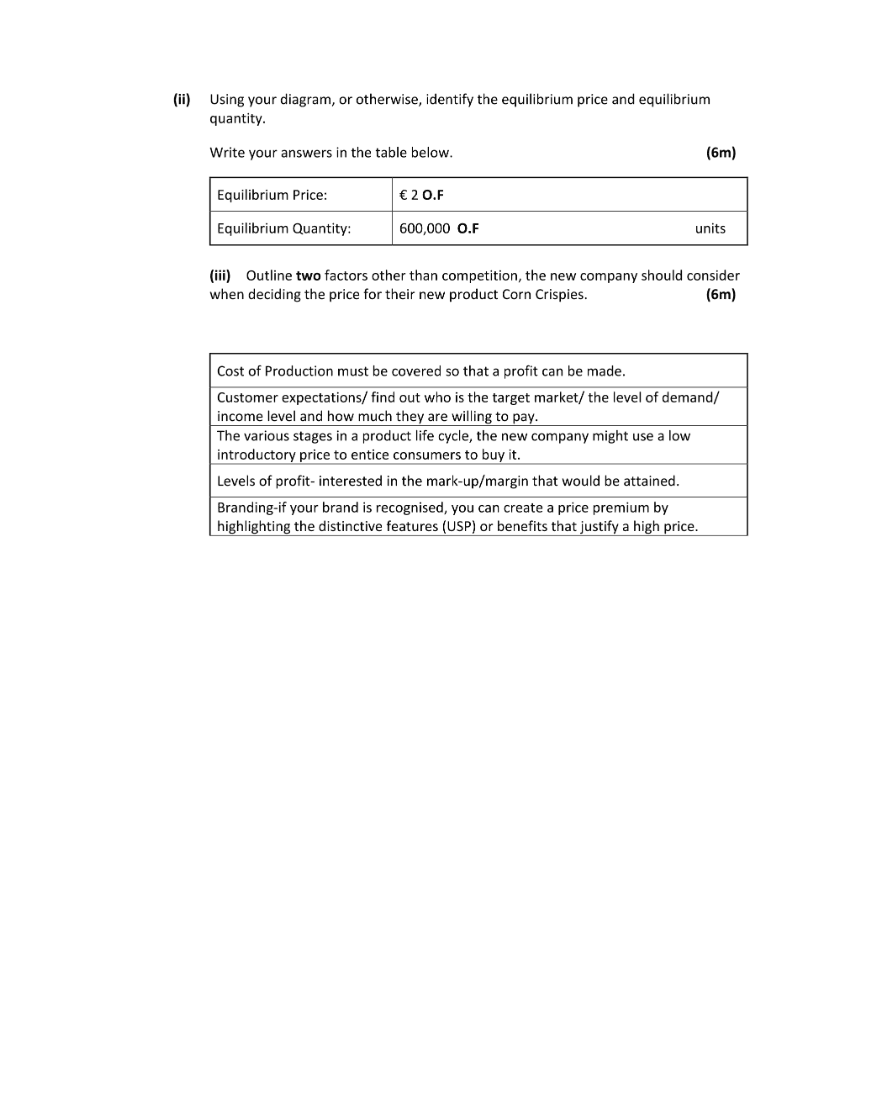 Marking Scheme Part 2
