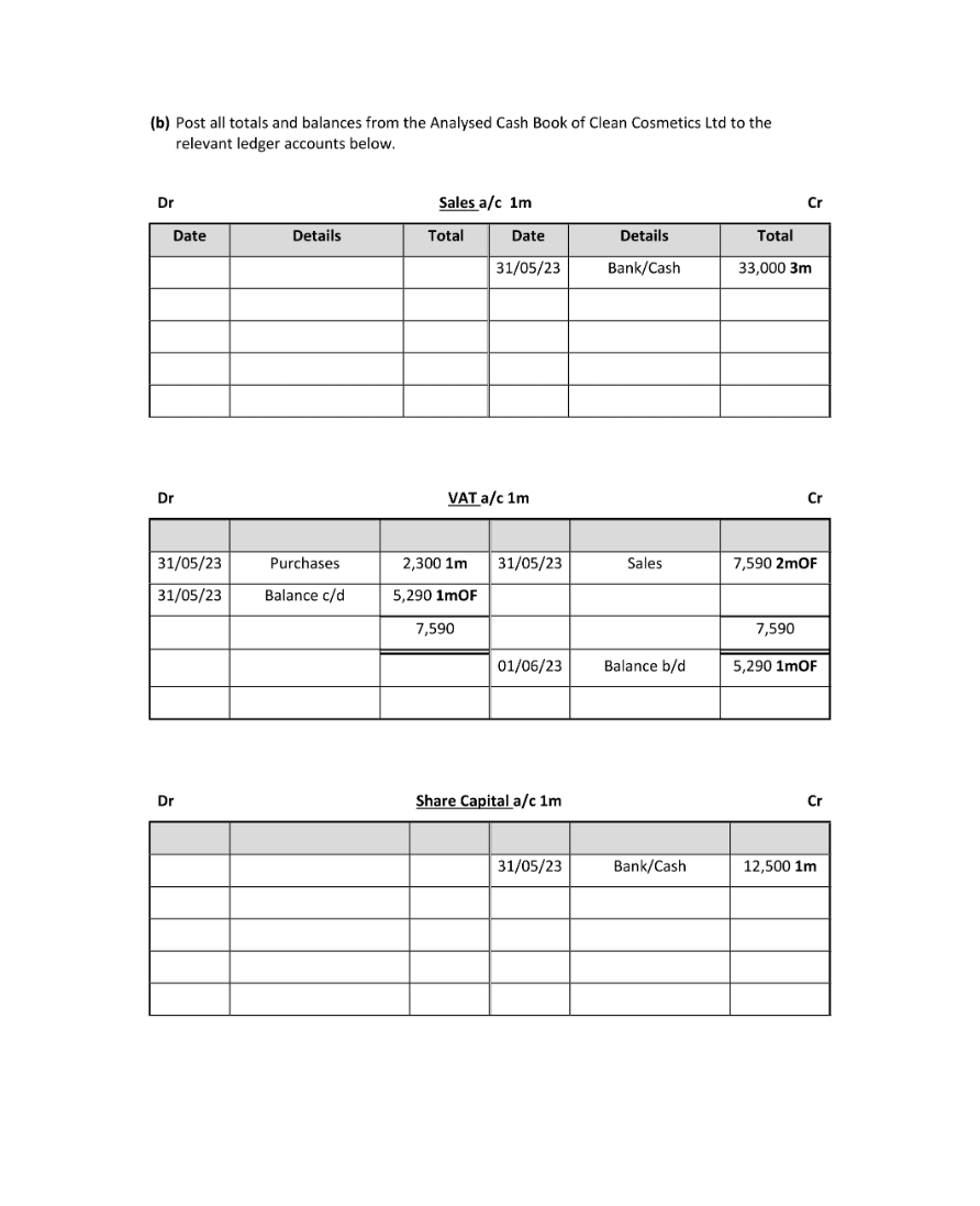 Marking Scheme Part 3