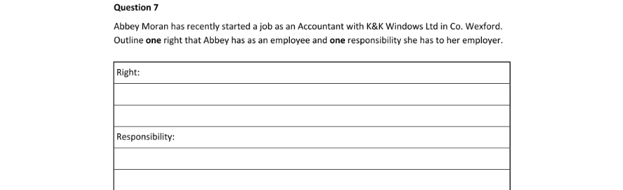 Question 2025 - 7 Part 1