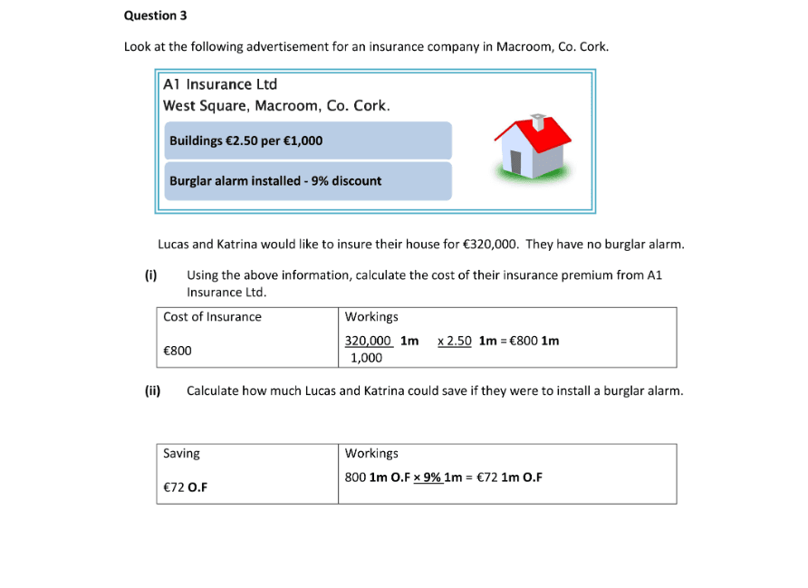 Marking Scheme Part 1