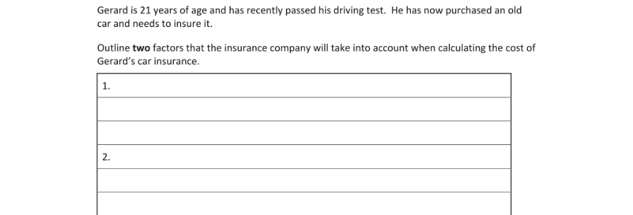 Question 2019 - 4 Part 1