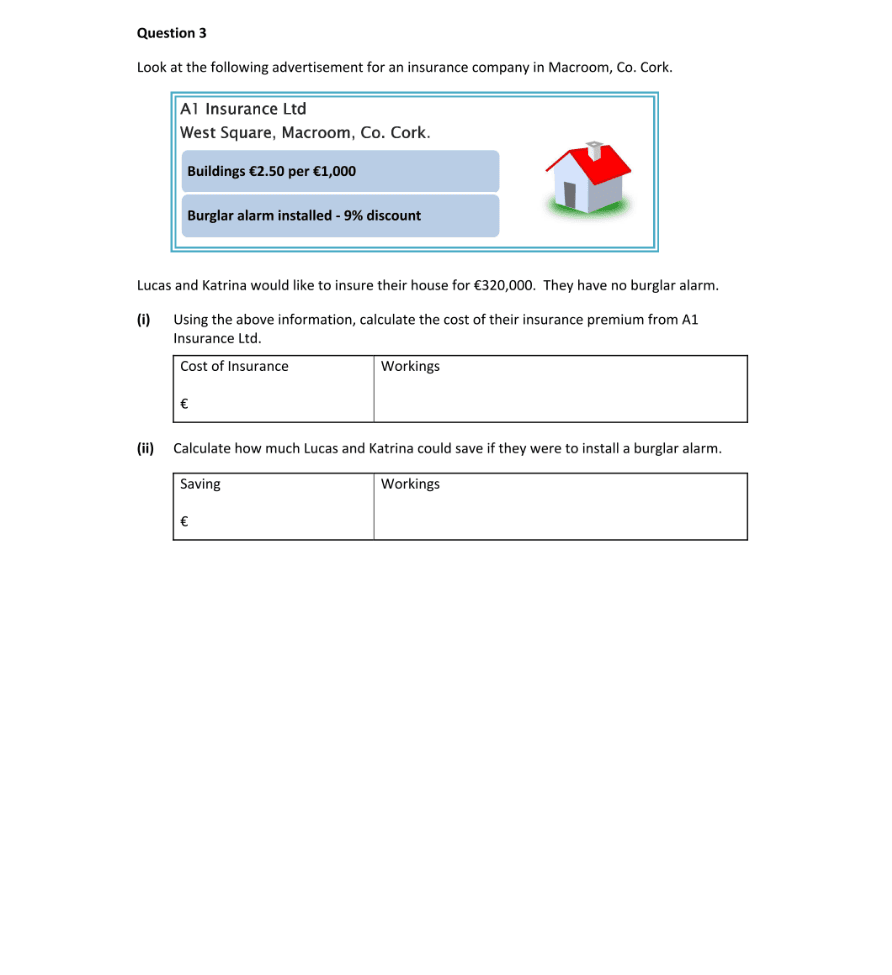 Question 2024 - 3 Part 1