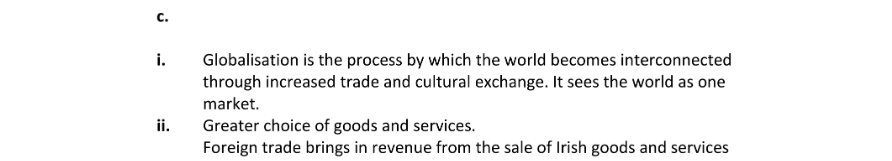 Marking Scheme Part 1
