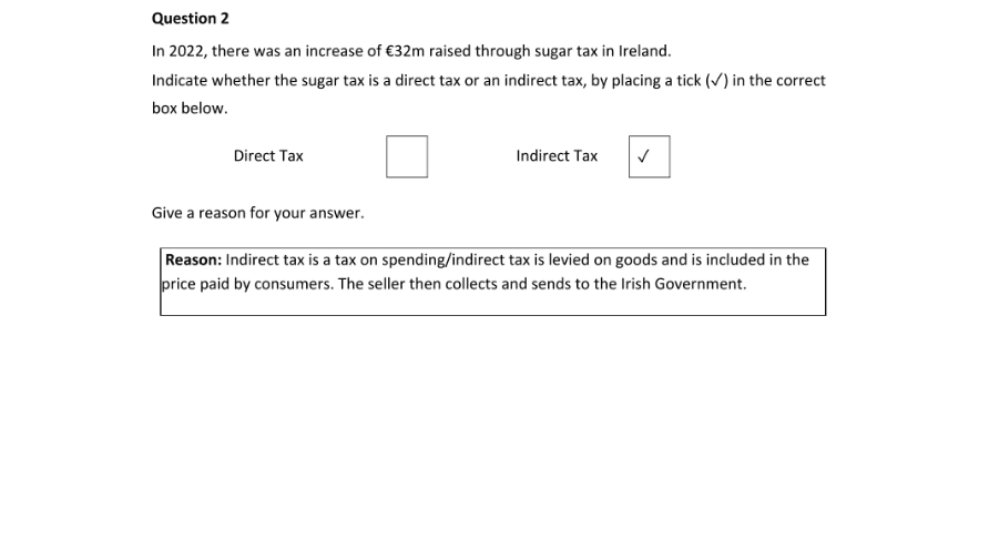 Marking Scheme Part 1