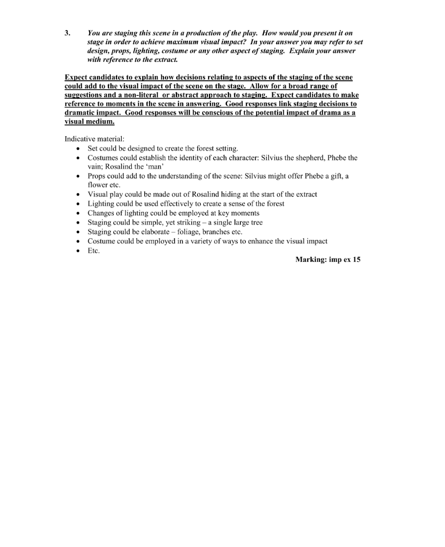 Marking Scheme Part 2