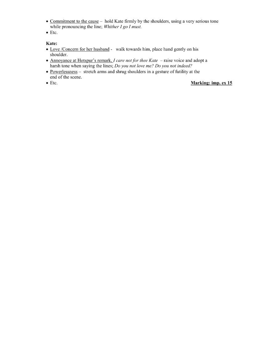 Marking Scheme Part 5