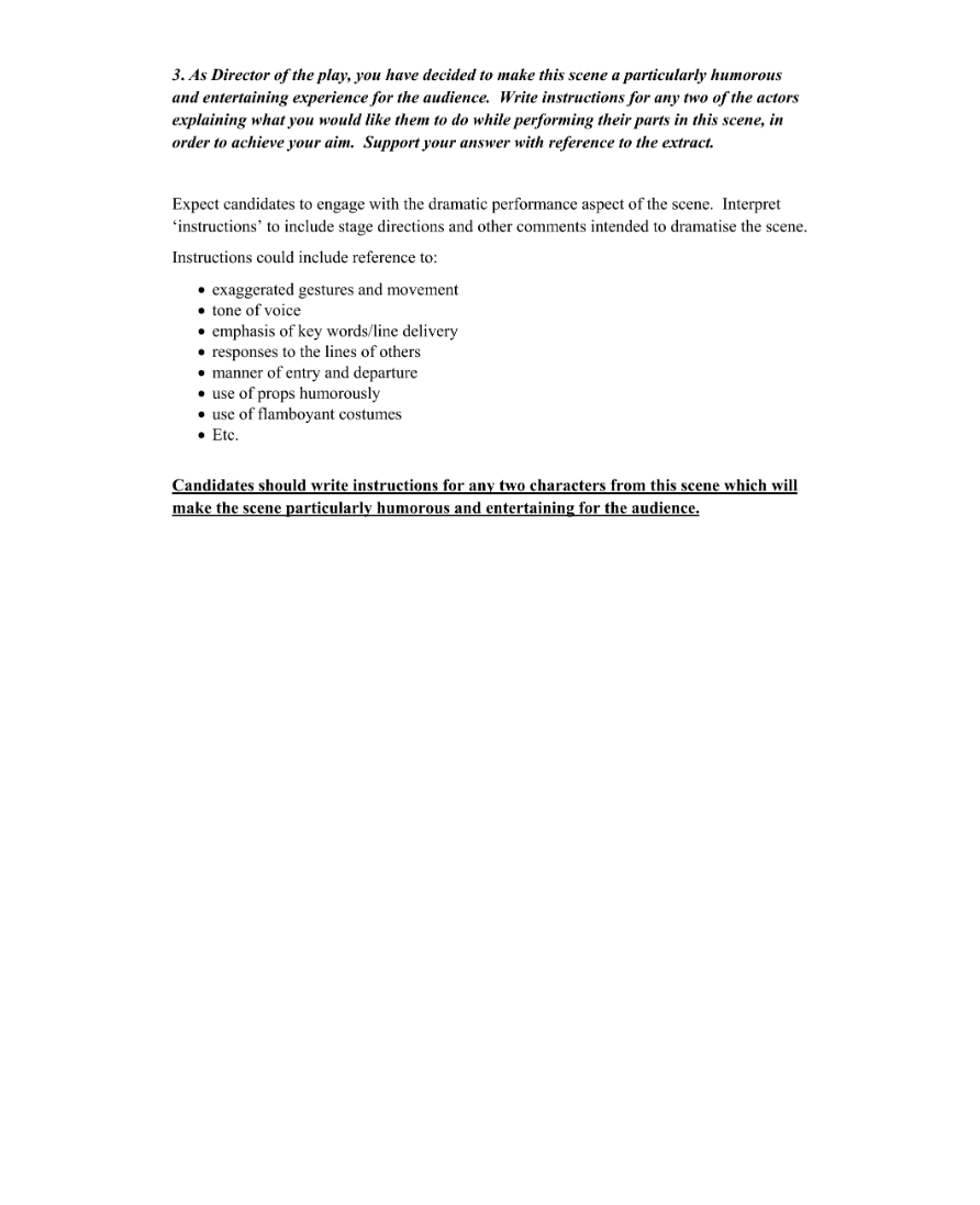 Marking Scheme Part 2