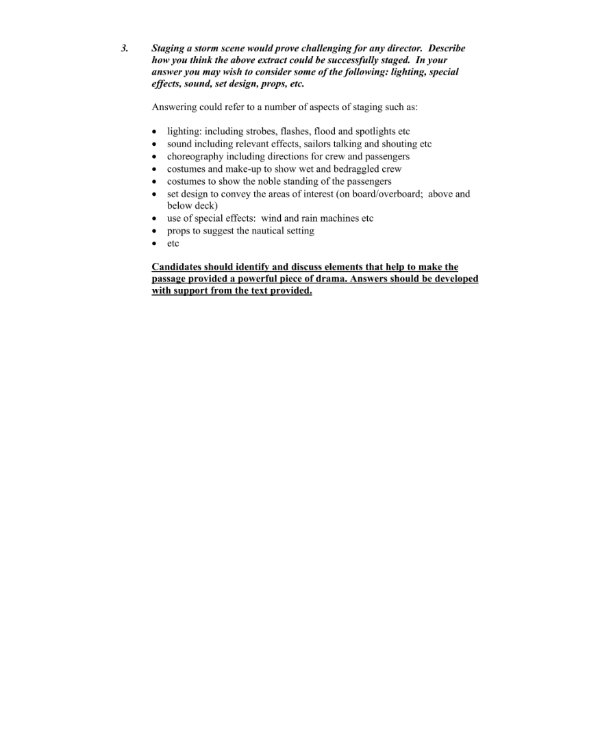 Marking Scheme Part 2