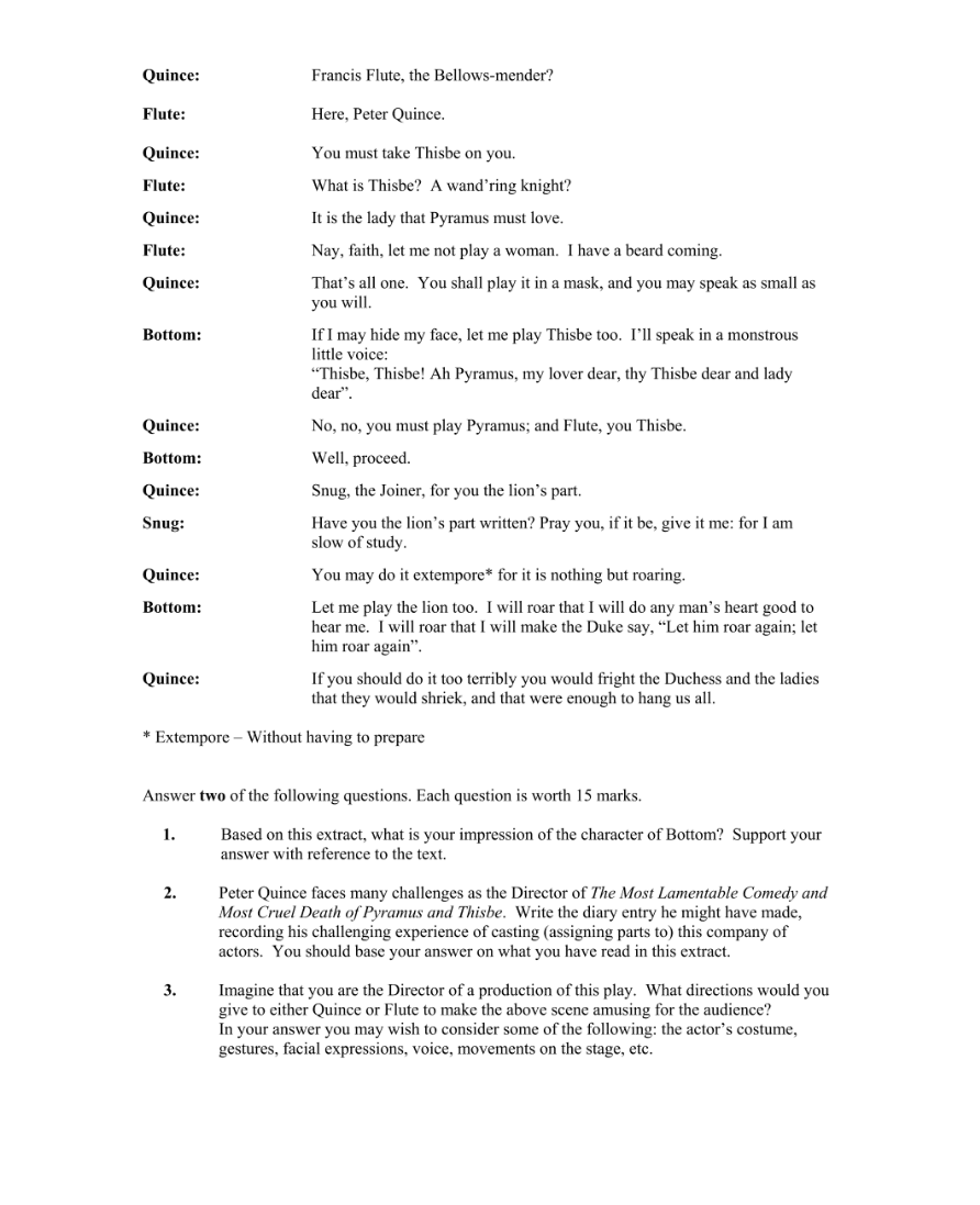 Question 2011 - A Part 2