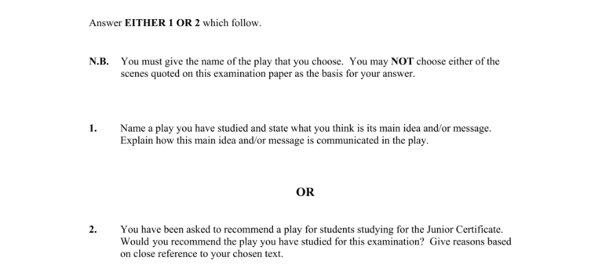 Question 2007 - 2 Part 1