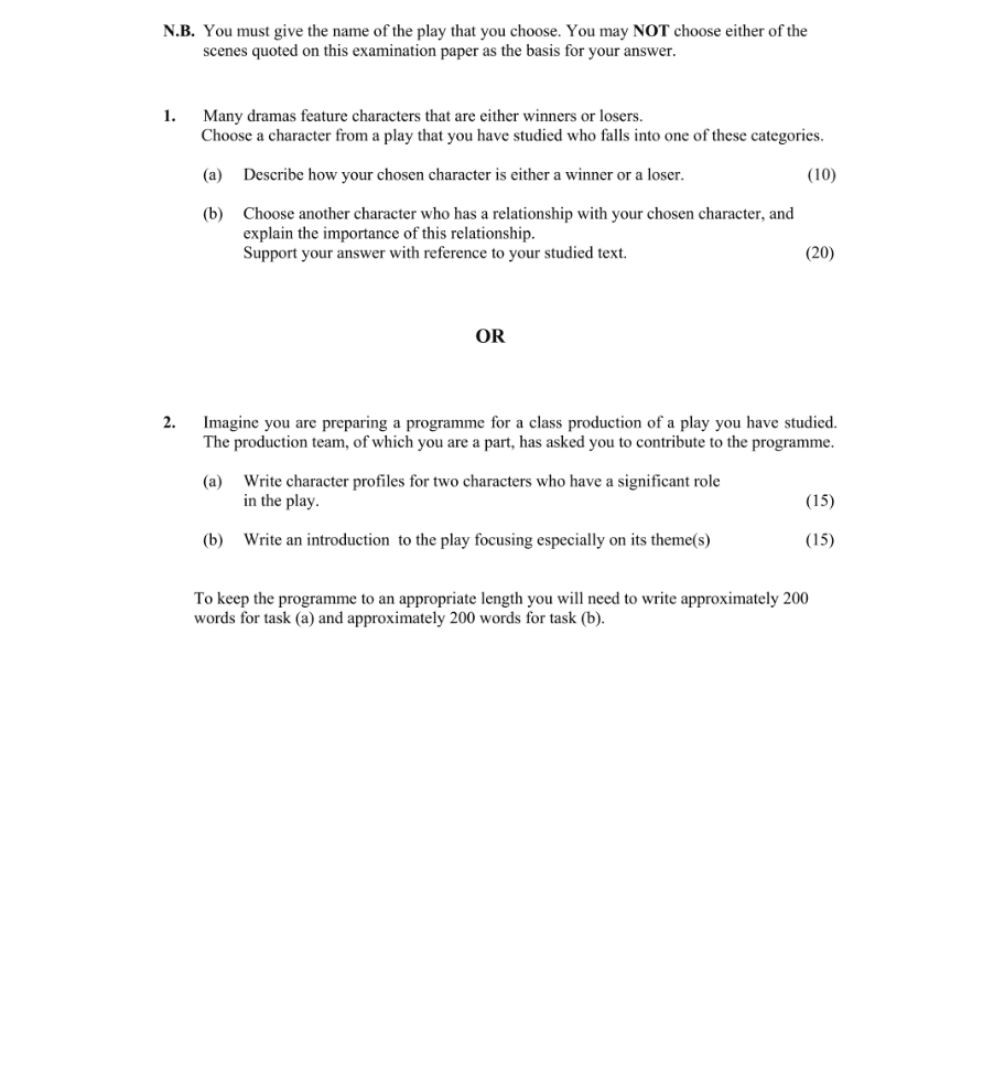 Question 2008 - 2 Part 1