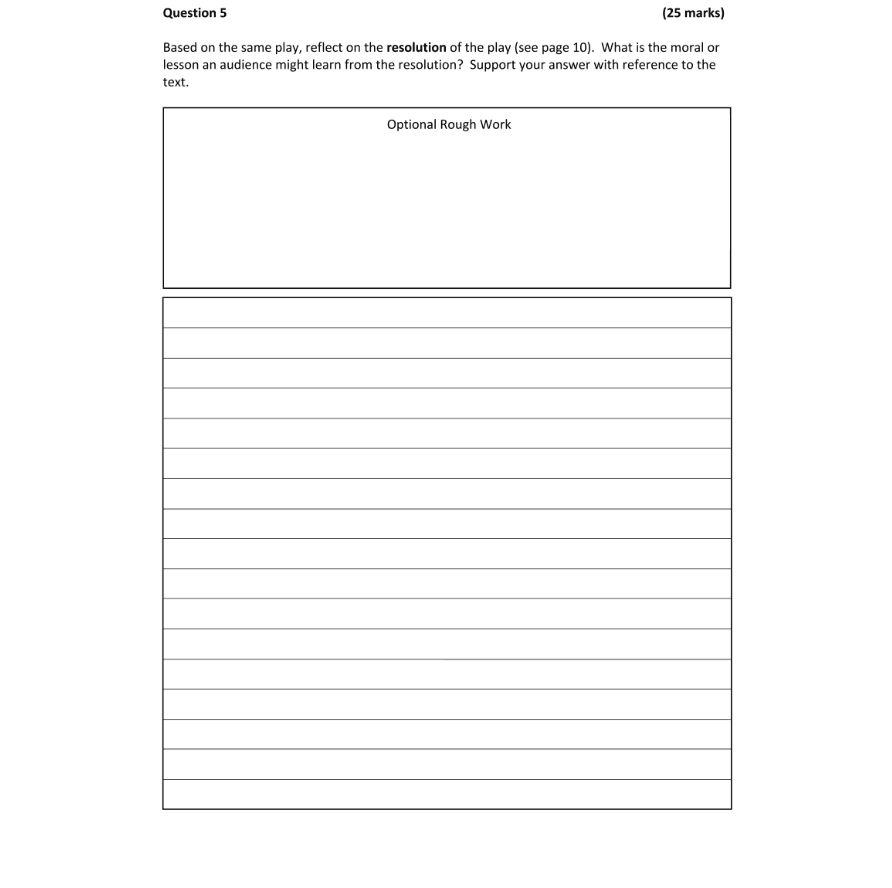 Question 2025 - 5 Part 1