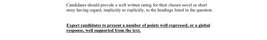 Marking Scheme Part 2