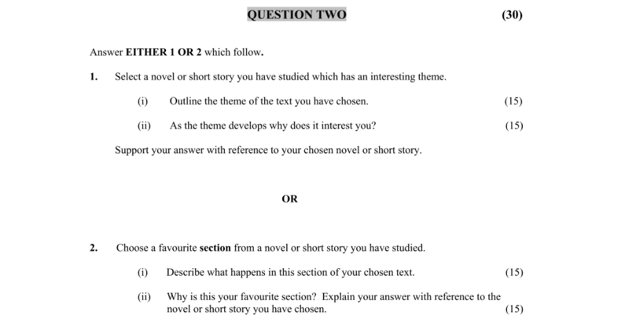 Question 2009 - 3 Part 1
