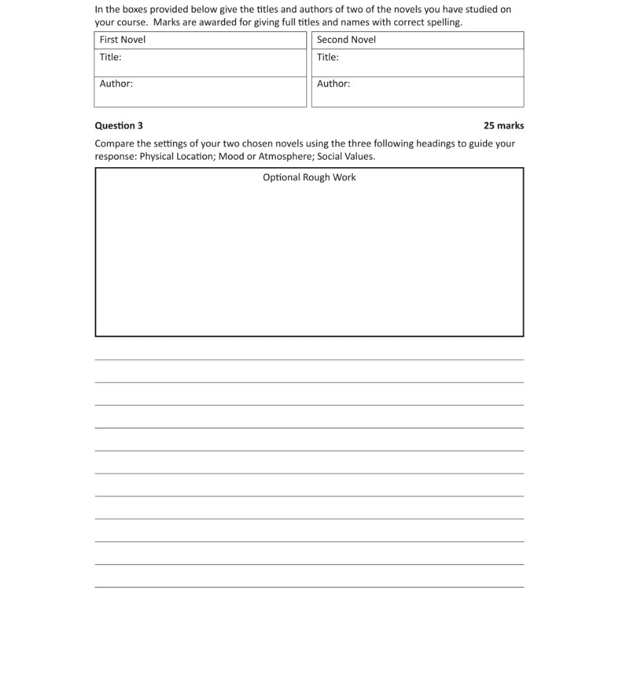 Question 2017 - 3 Part 1