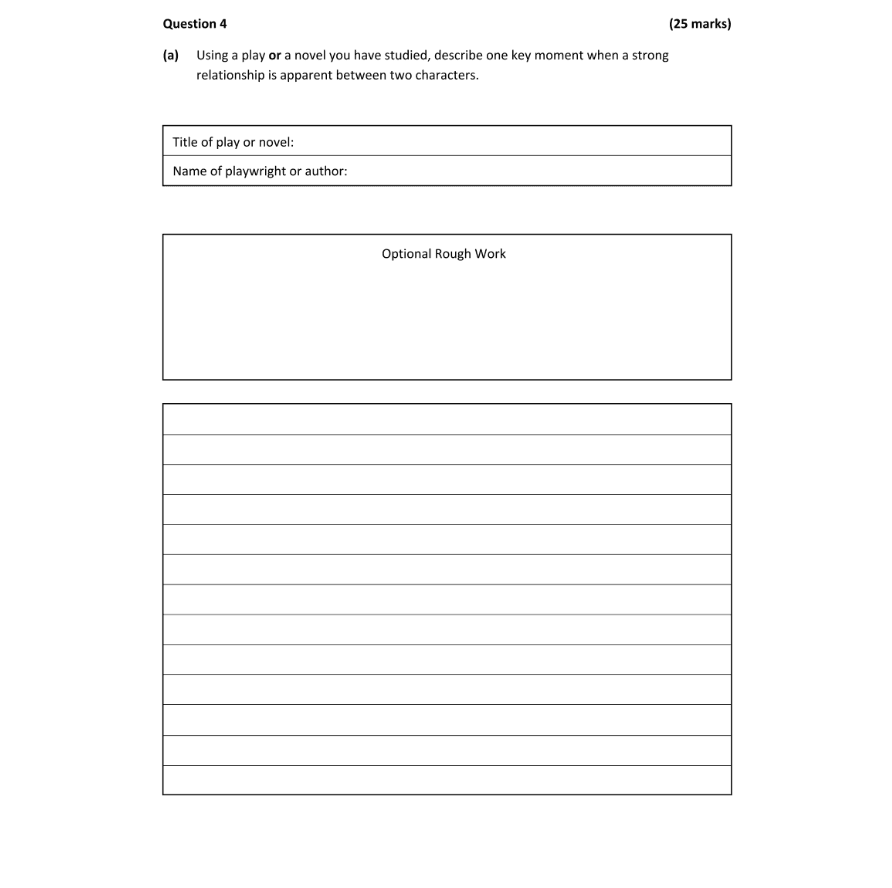 Question 2024 - 4 Part 1