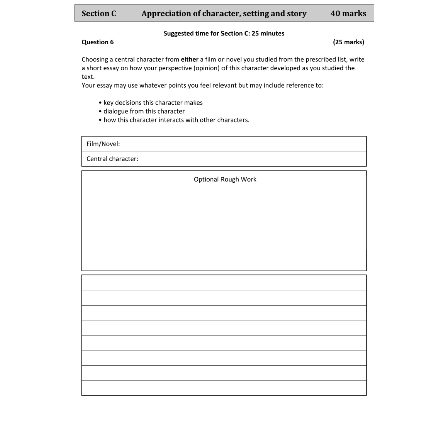 Question 2025 - 6 Part 1