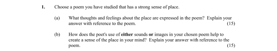 Question 2015 - 2 Part 1