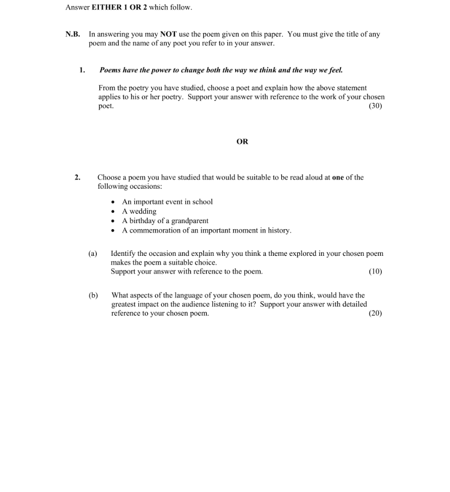 Question 2016 - 2 Part 1