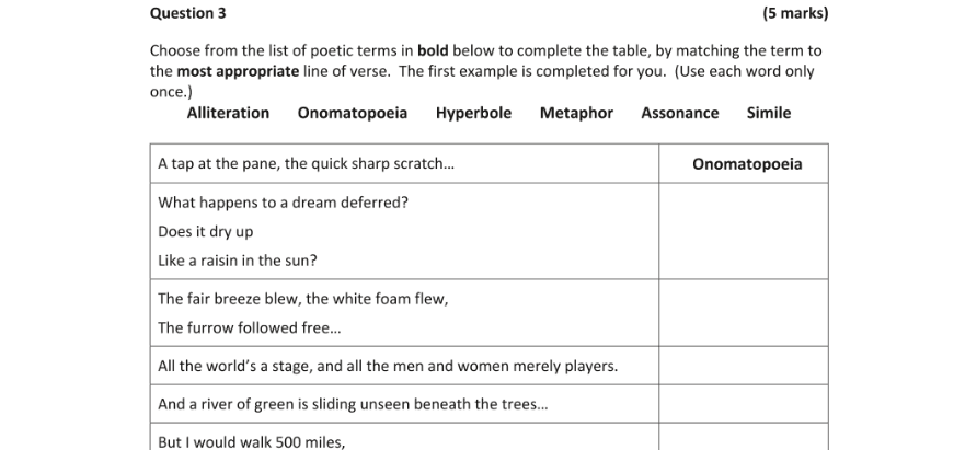 Question 2019 - 3 Part 1
