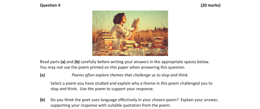 Question 2019 - 4 Part 1