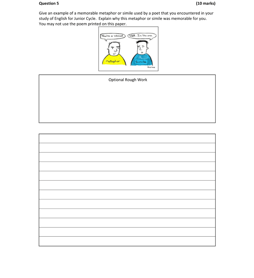 Question 2022 - 5 Part 1