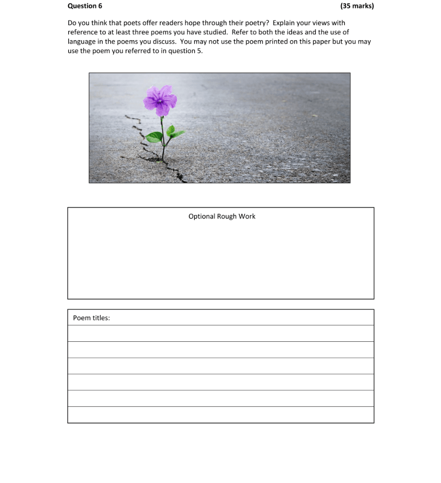 Question 2022 - 6 Part 1