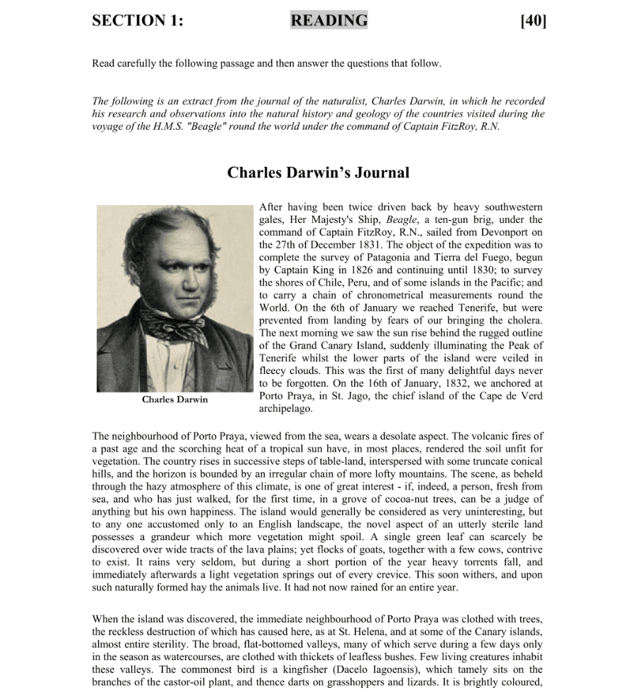 Question 2008 - 1 Part 1