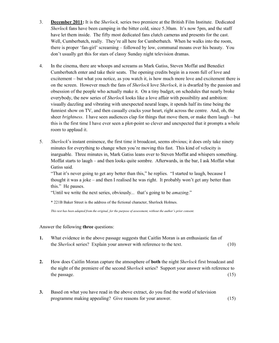 Question 2014 - 1 Part 2