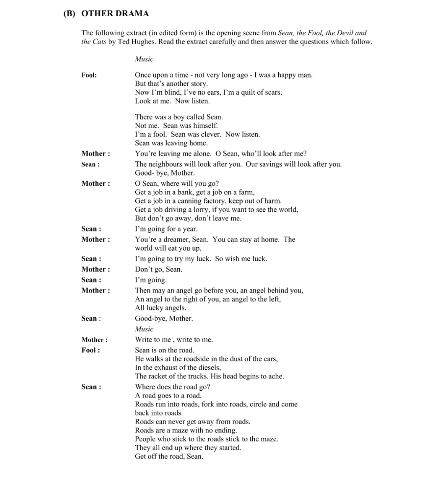 Question 2005 - B Part 1