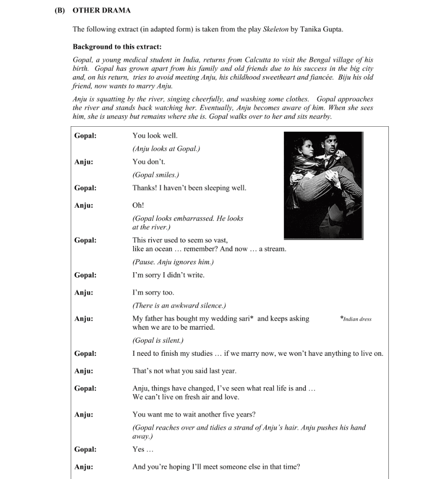 Question 2008 - B Part 1