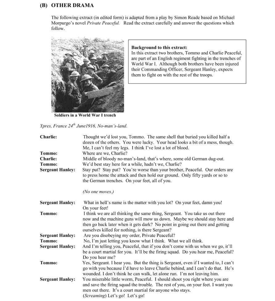 Question 2009 - 2 Part 1