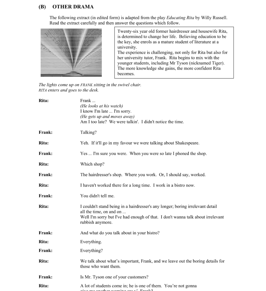 Question 2013 - 1 Part 1
