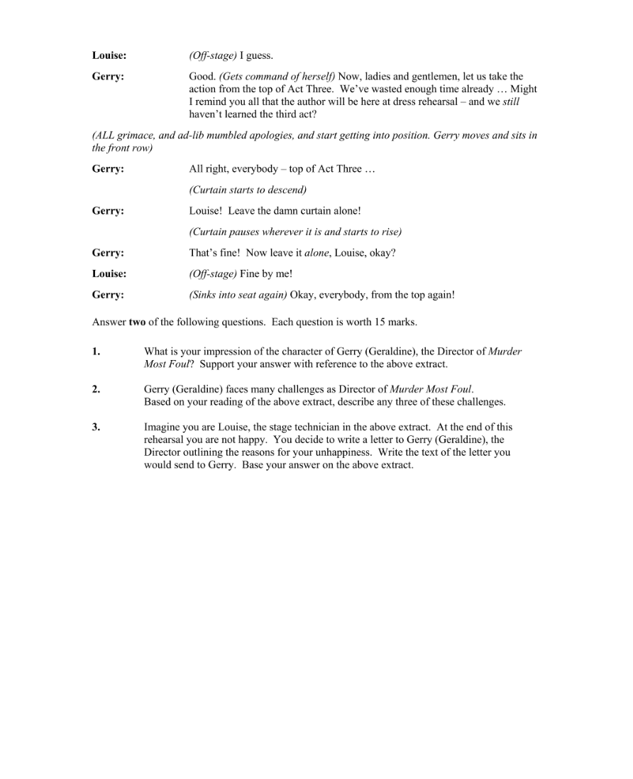 Question 2011 - B Part 2
