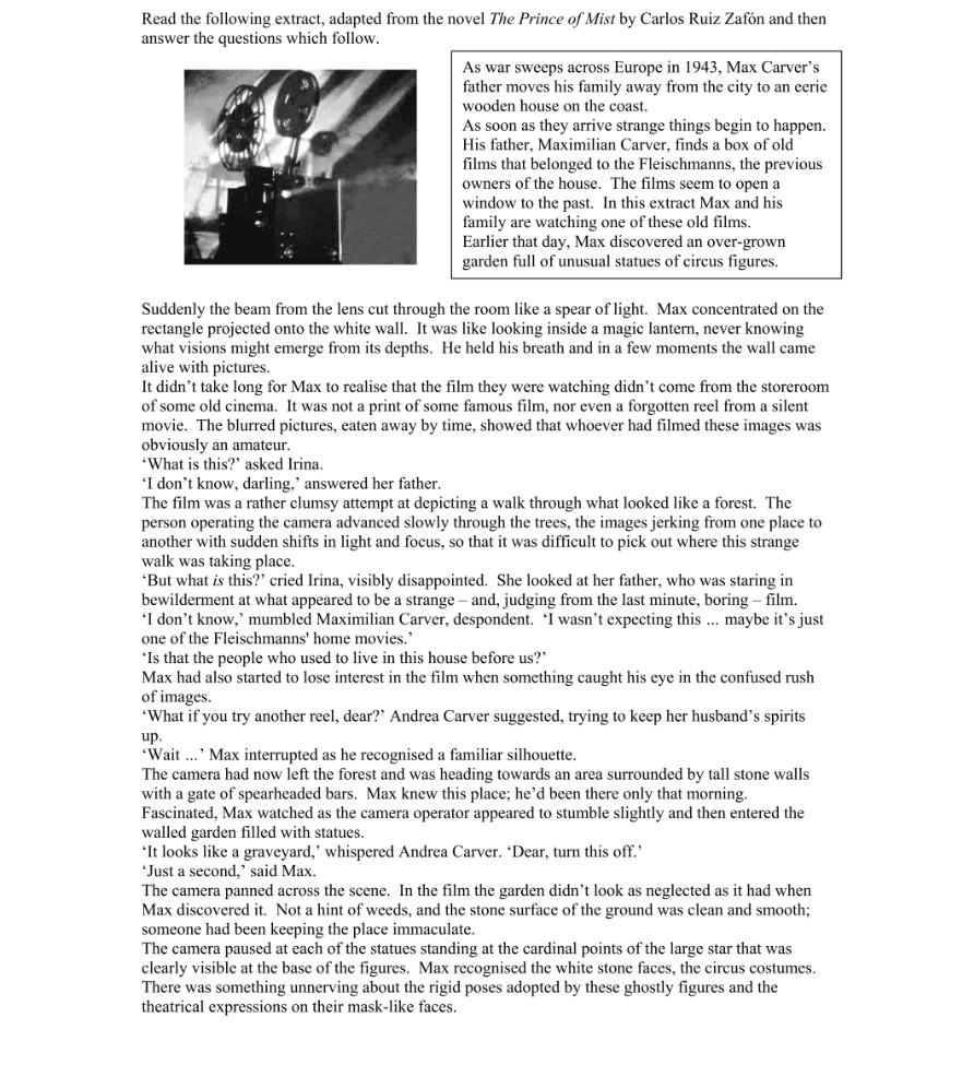 Question 2013 - 1 Part 1