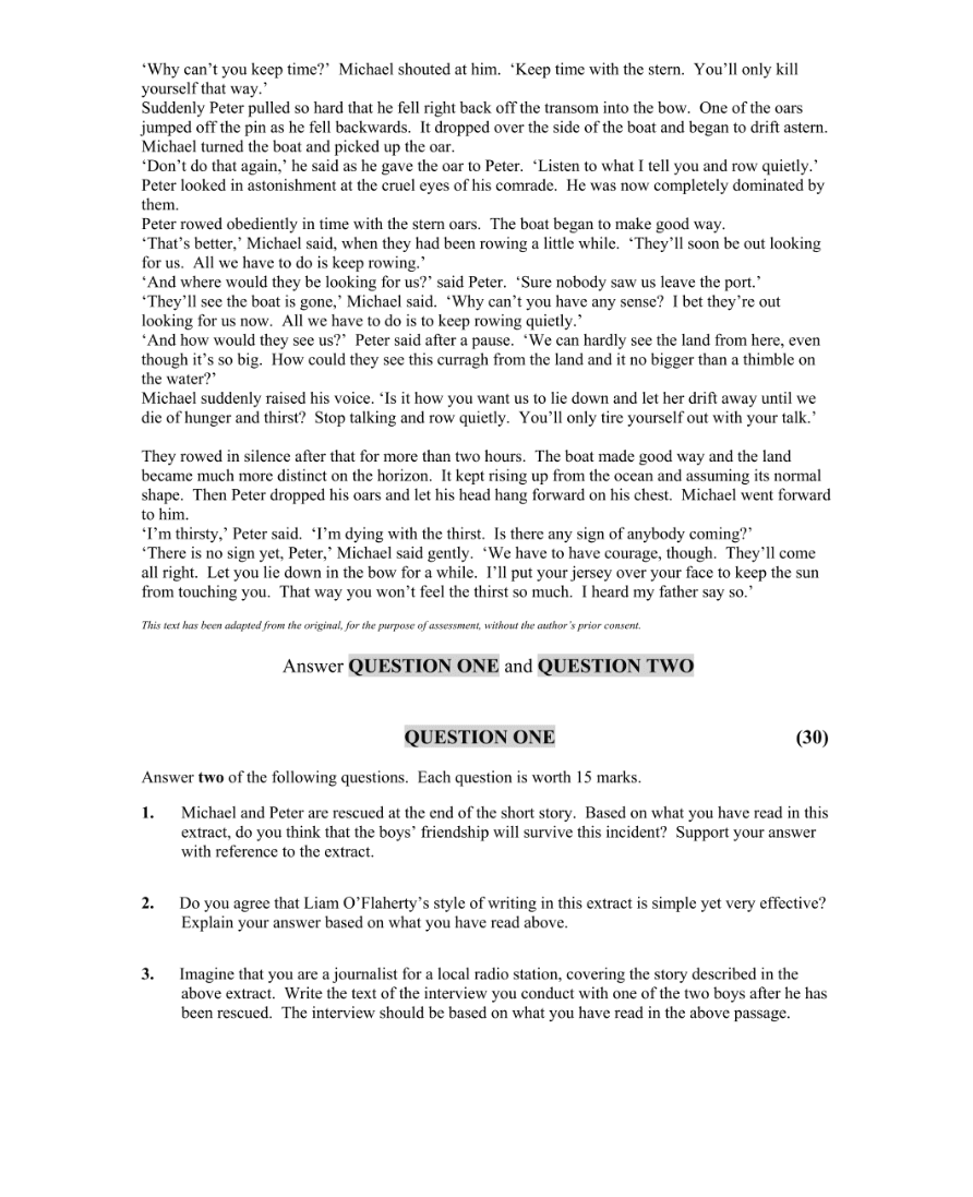 Question 2016 - 1 Part 2