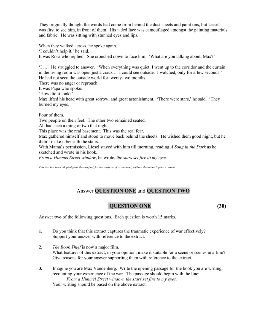 Question 2015 - 1 Part 2