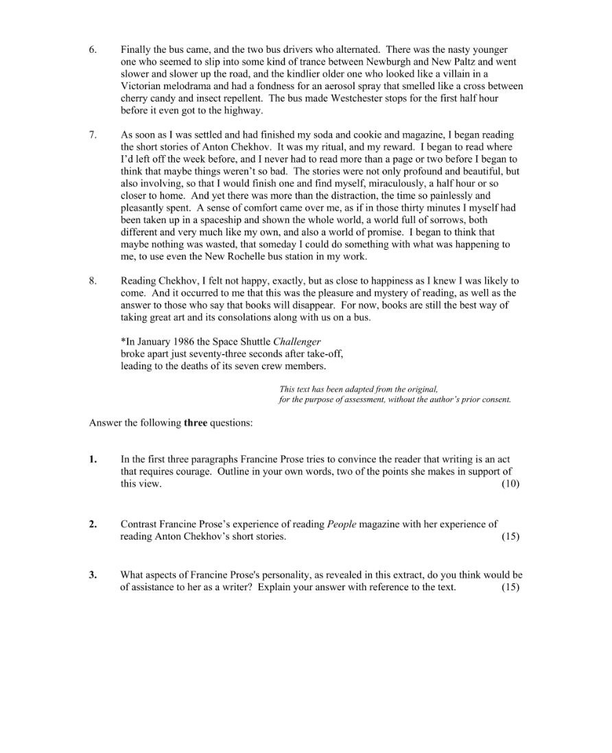 Question 2013 - 1 Part 2