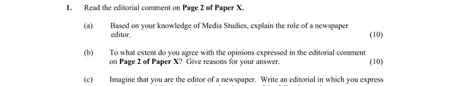 Question 2015 - 1 Part 1