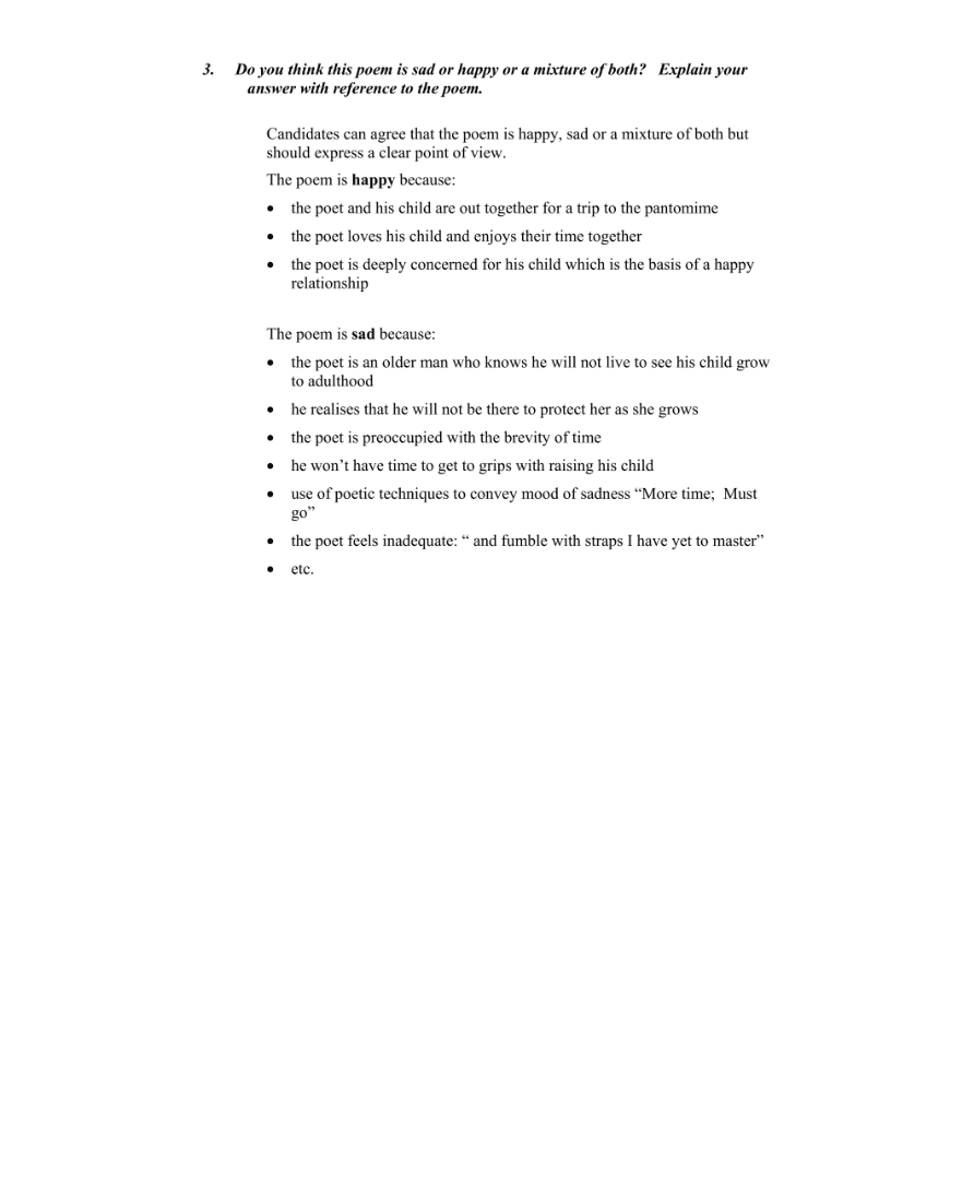 Marking Scheme Part 2