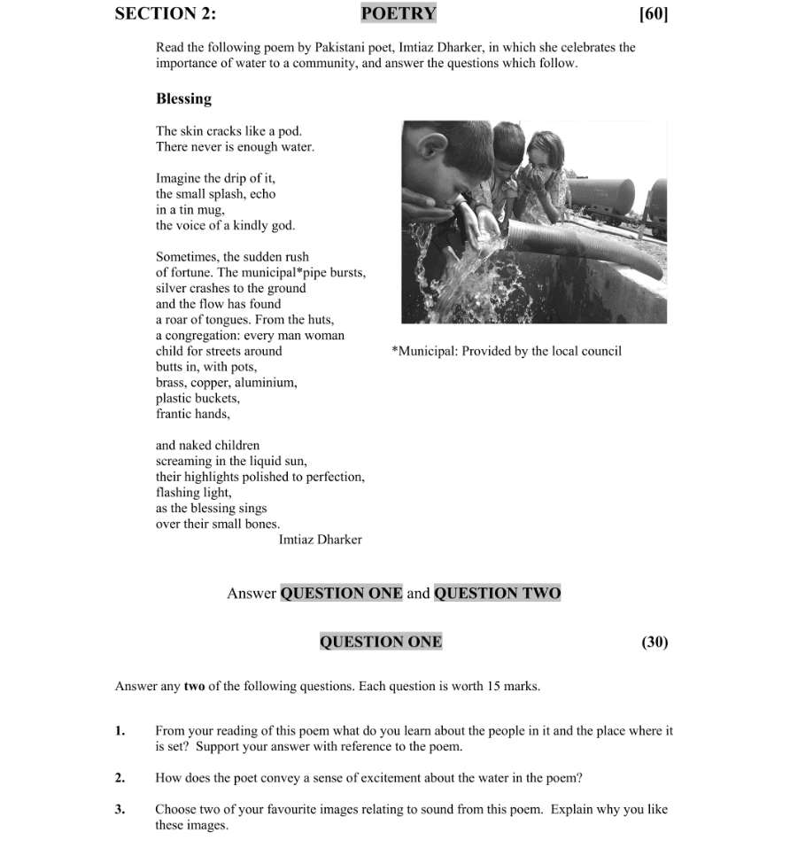 Question 2009 - 2 Part 1