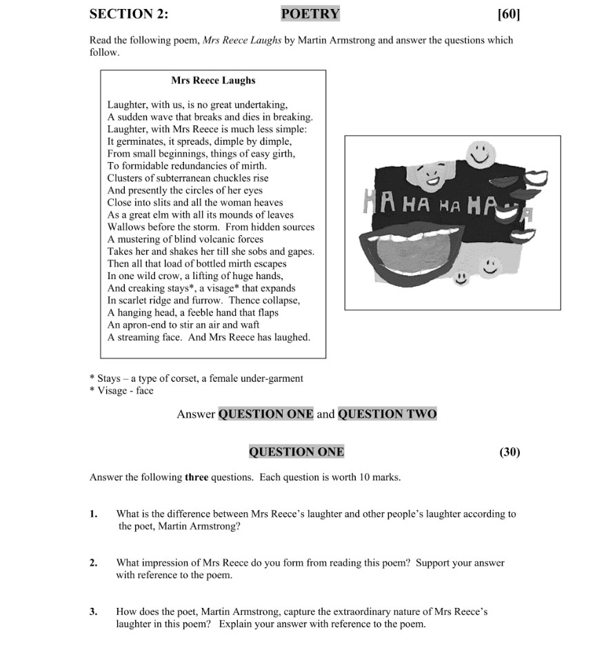 Question 2011 - 1 Part 1