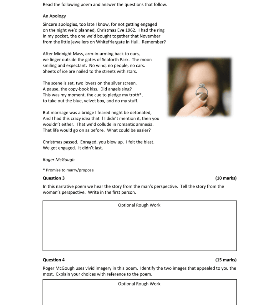 Question 2023 - 3 Part 1