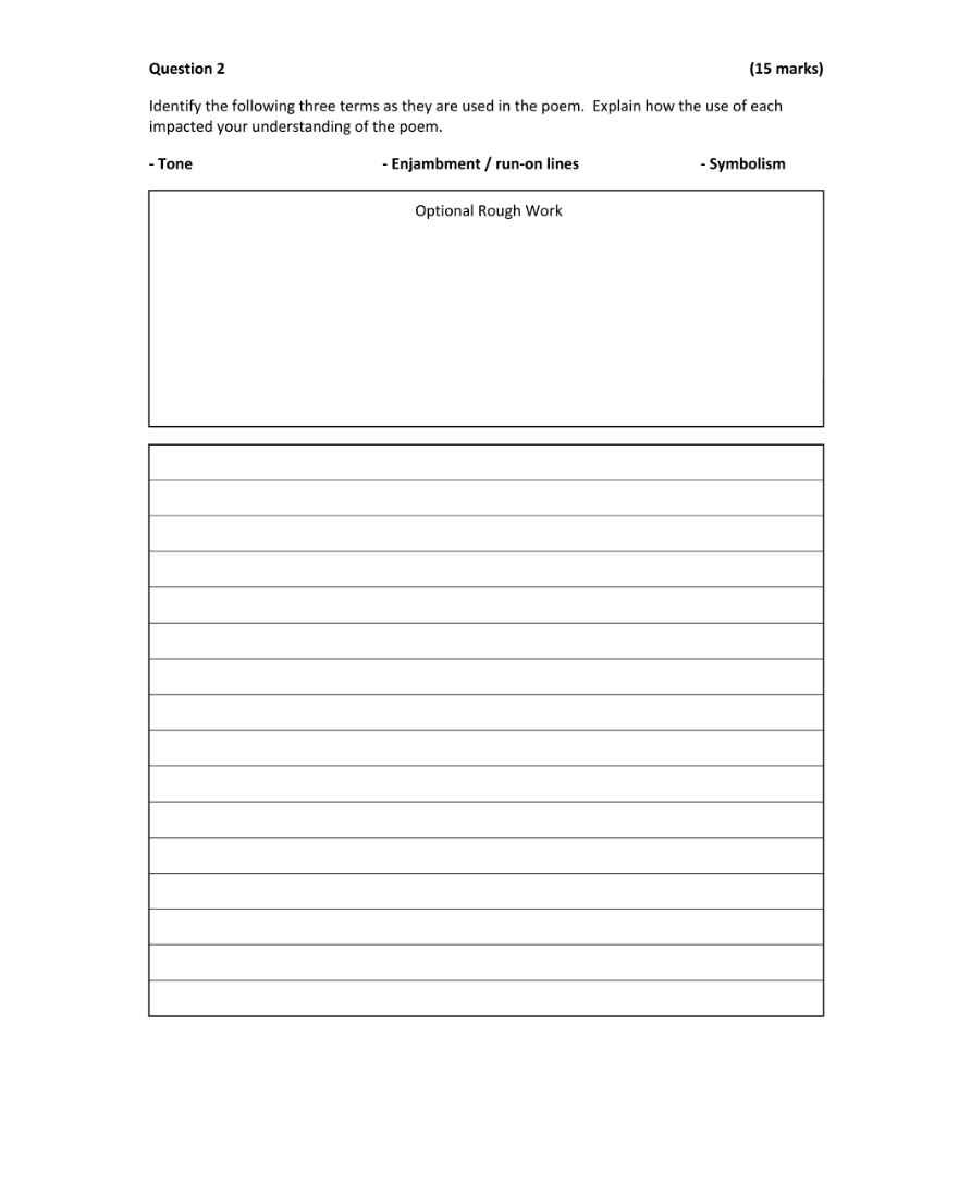 Question 2025 - 2 Part 2