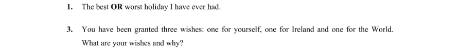 Question 2005 - 1 Part 1