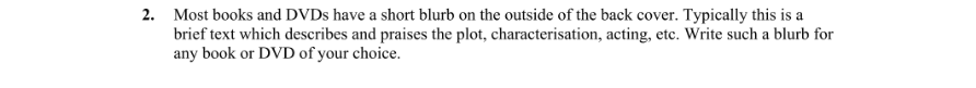 Question 2006 - 2 Part 1